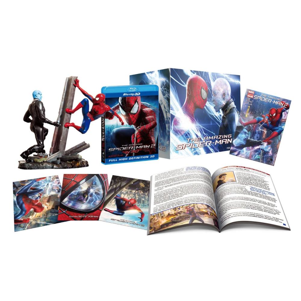 The Amazing Spider Man 2 Blu Ray Limited Edition Amazing Battle Box