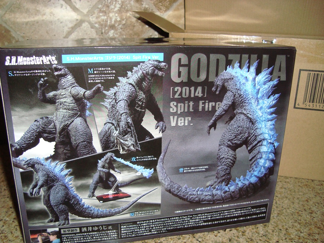 S.H. MonsterArts Godzilla 2014 (Atomic Breath)_4