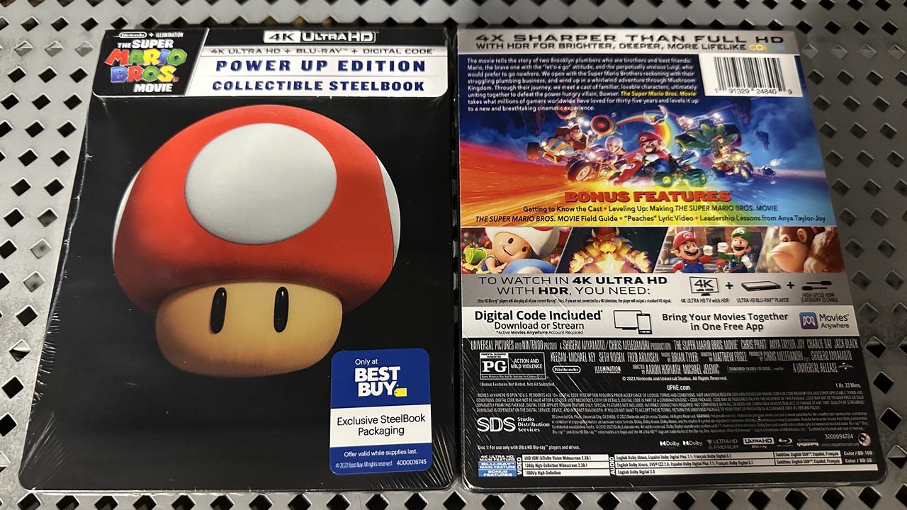 The Super Mario Bros. Movie 4K Blu-ray (Power Up Edition)