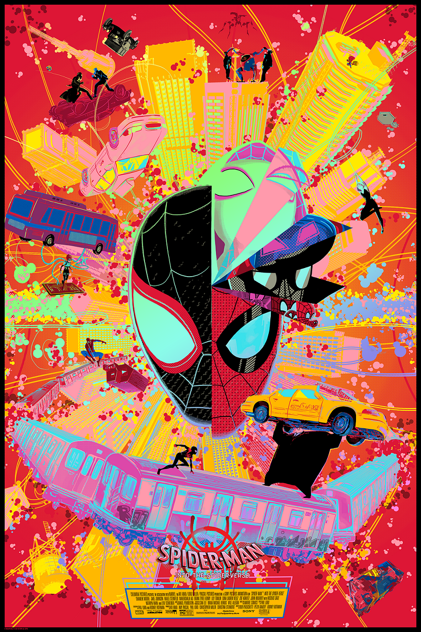Grey Matter Art - Spider-Man: Into the Spider-Verse by Chris Thornley  (Raid71) | Hi-Def Ninja - Pop Culture - Movie Collectible Community