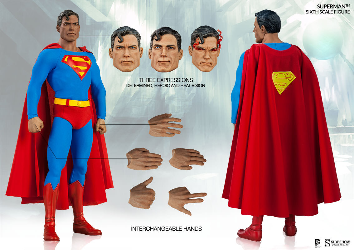 Superman - 1/6th Scale figure [Sideshow Collectibles] | Hi-Def