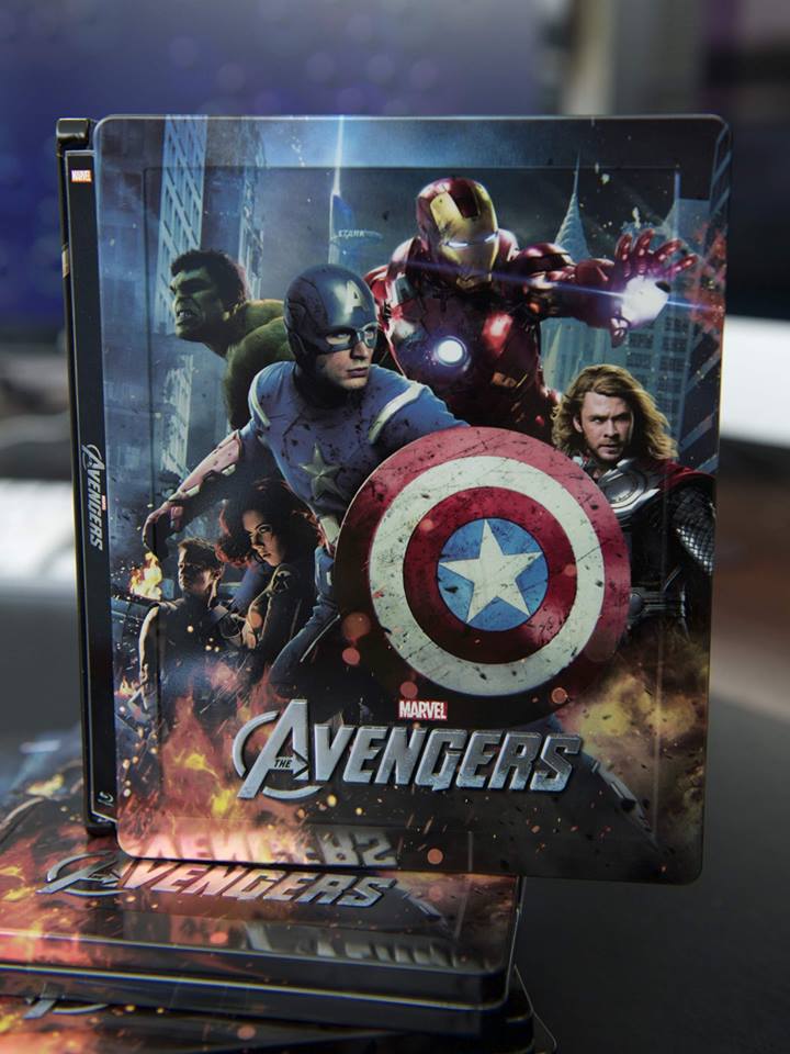 Avengers (3D+2D Blu-ray SteelBook) (Novamedia Exclusive No.5 