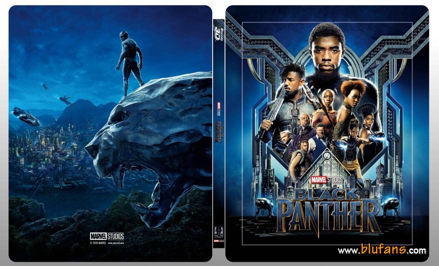 Black Panther (3D+2D Blu-ray SteelBook) (Blufans Exclusive #48 