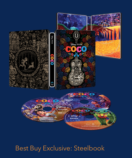 Coco [Includes Digital Copy] [Blu-ray/DVD] [2017] - Best Buy