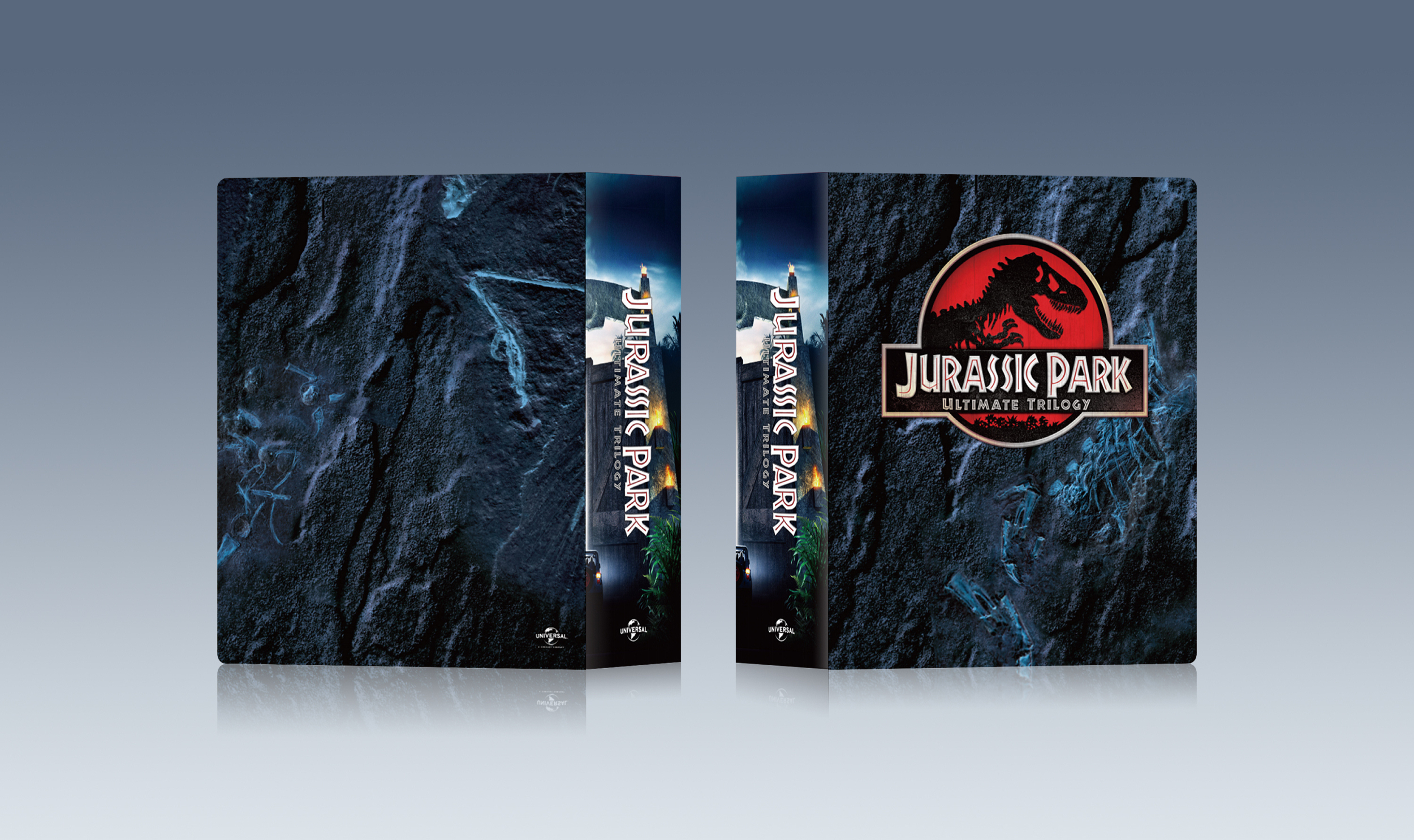 Jurassic Park 1-3 (4K + Blu-ray) (UHD Club Exclusive) [China]