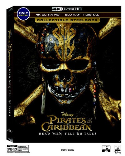 Pirates Of The Caribbean Dead Men Tell No Tales 4k2d Blu Ray