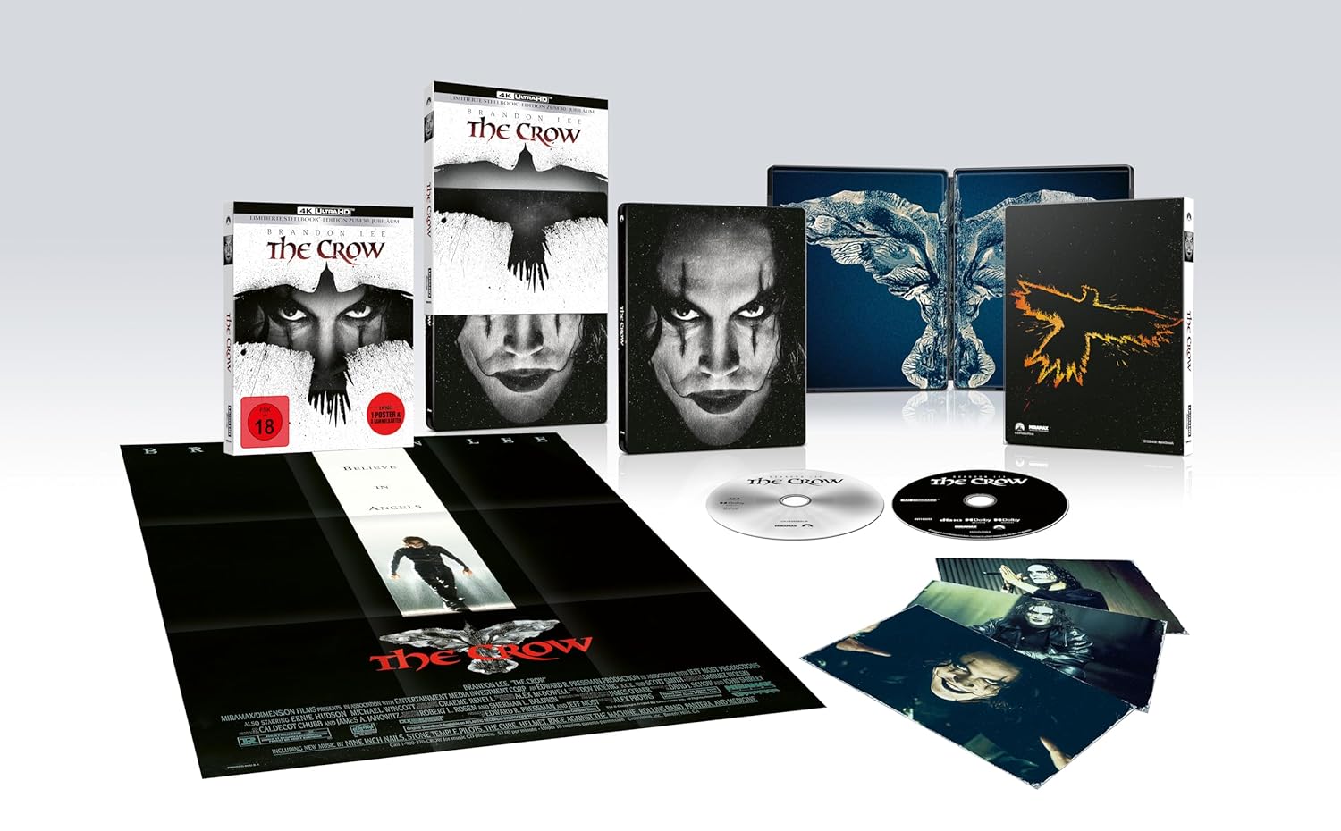 The Crow - 30th Anniversary (4K+2D Blu-ray SteelBook) (Collector's 