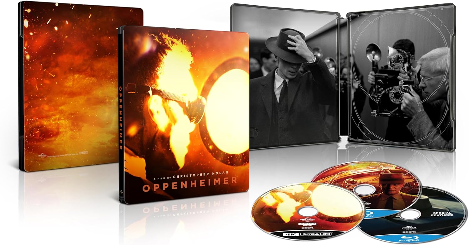 Oppenheimer (4K UHD/2D Blu-ray Steelbook) [Italy] - Multi Retailer - Media  Psychos