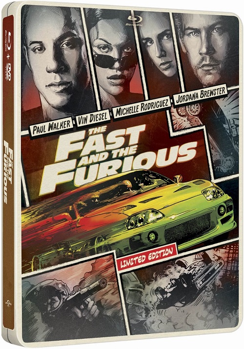 The Fast and the Furious (Reel Heroes) (Blu-ray Steelbook) [USA] | Hi ...