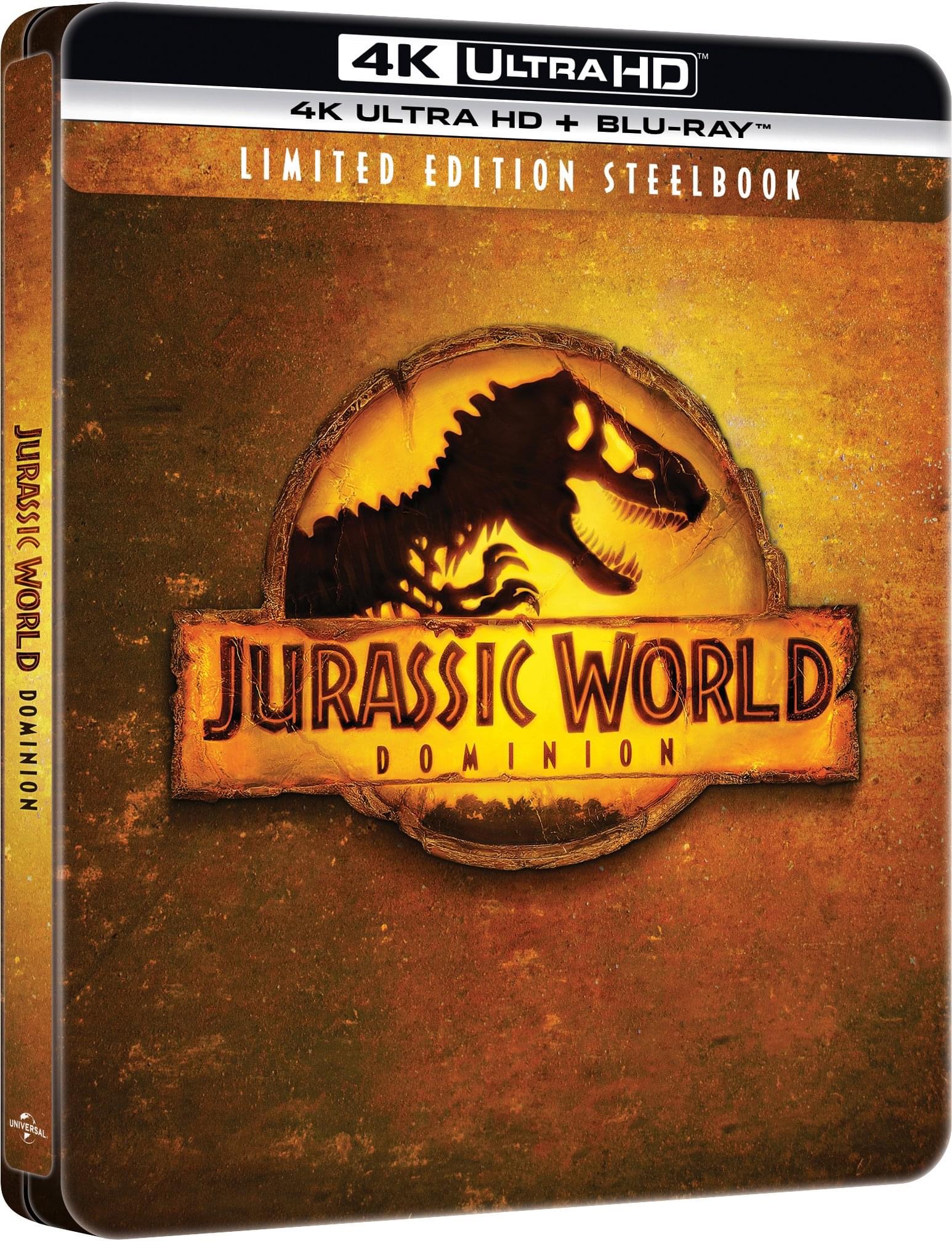 Jurassic World: Dominion (4K+2D Blu-ray SteelBook) (Line Look) [Hong ...