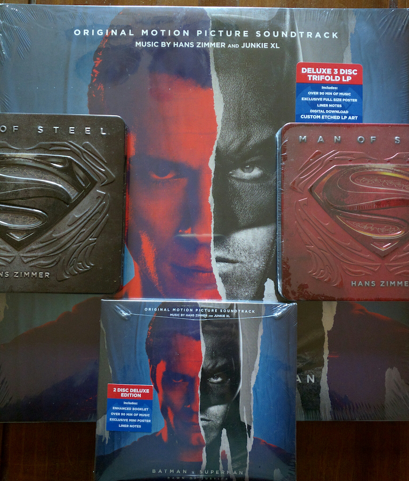 Man of Steel by Hans Zimmer Deluxe Edition Soundtrack 2cd for sale online