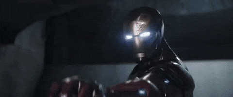 Captain America Vs Iron Man.gif
