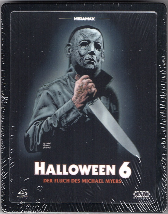 Halloween 6 The Curse Of Michael Myers Blu Ray Lenticular Futurepak Austria Hi Def Ninja Pop Culture Movie Collectible Community