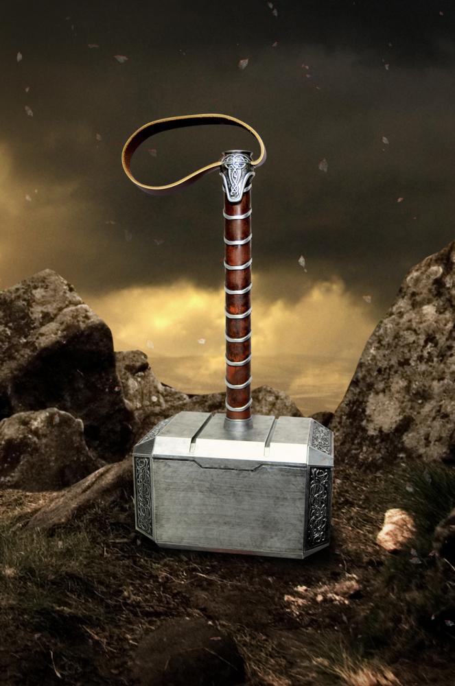 How to Make Thor's Hammer Mjolnir From Marvel's Upcoming Film 'Thor: The  Dark World
