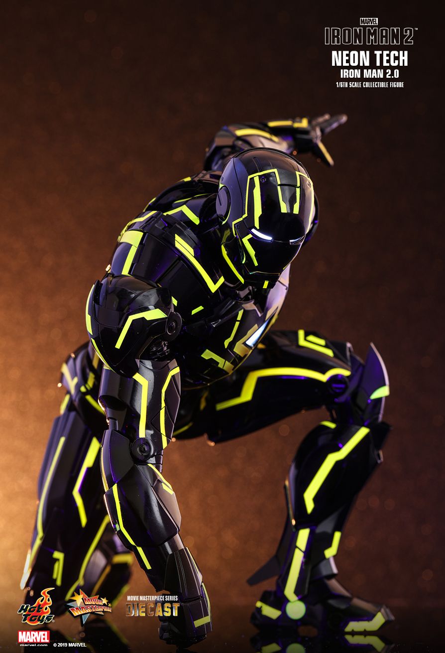 iron man neon tech