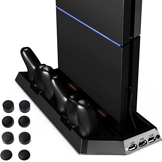 zacro ps4 vertical stand cooling fan