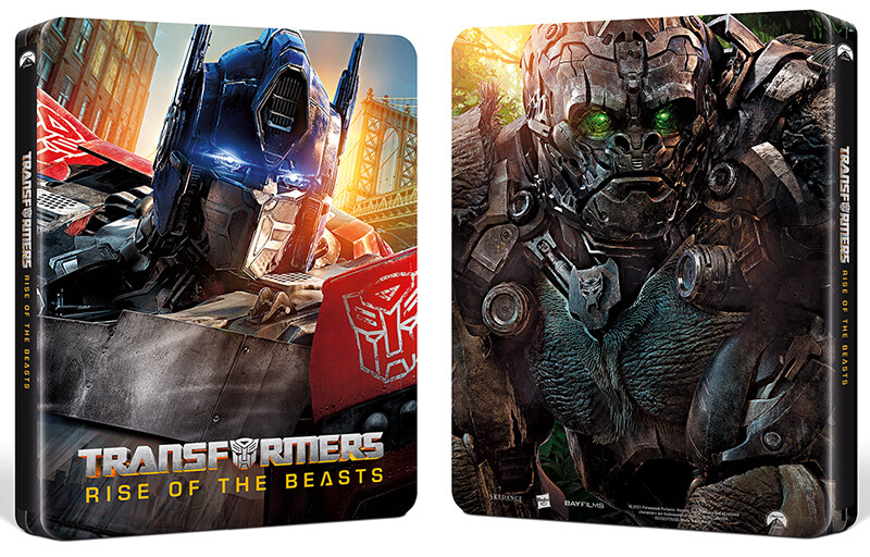 Transformers: Rise of the Beasts 4K Steelbook Official Images and