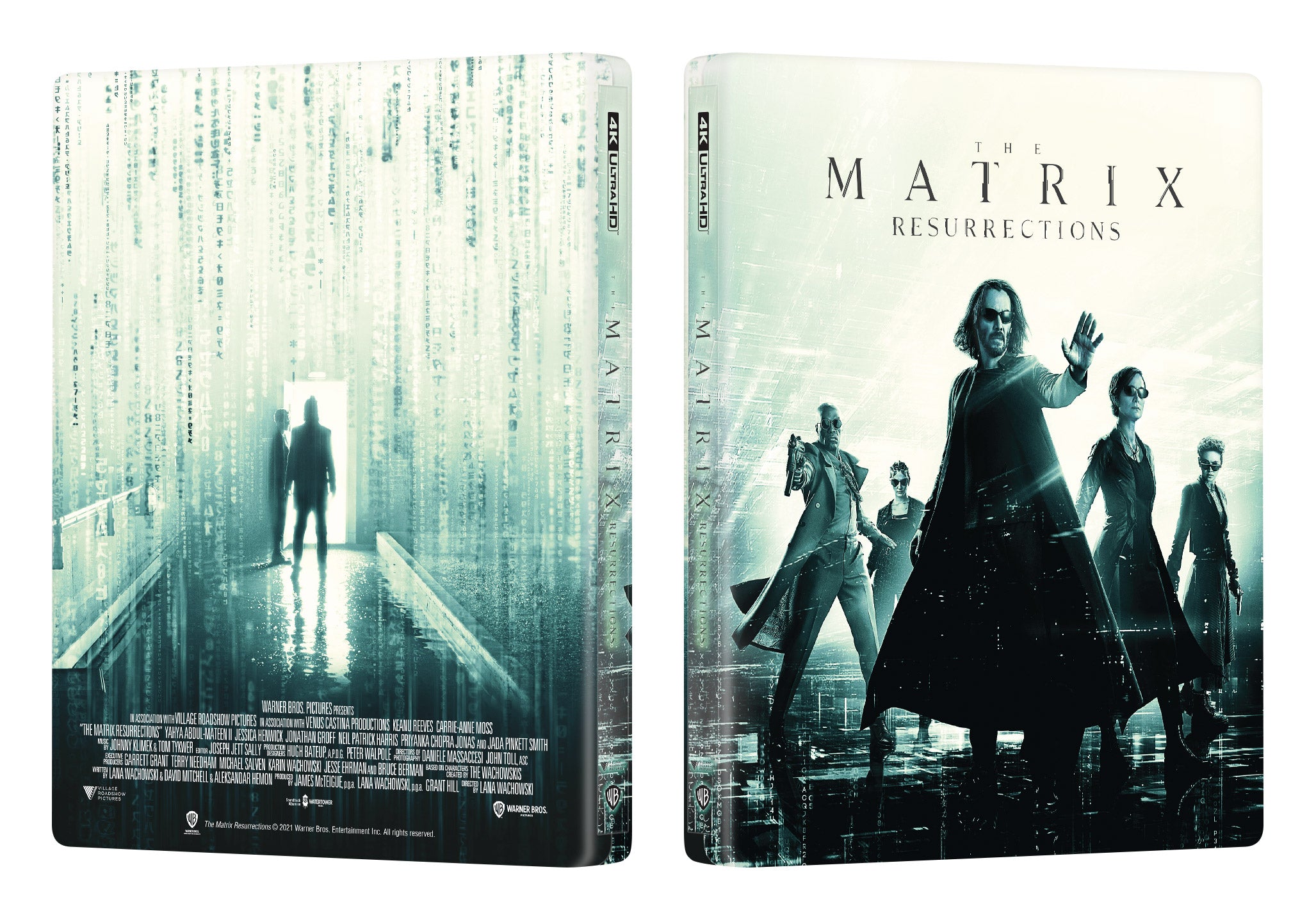 The Matrix Resurrections (4K+2D Blu-ray SteelBook) (Manta Lab 
