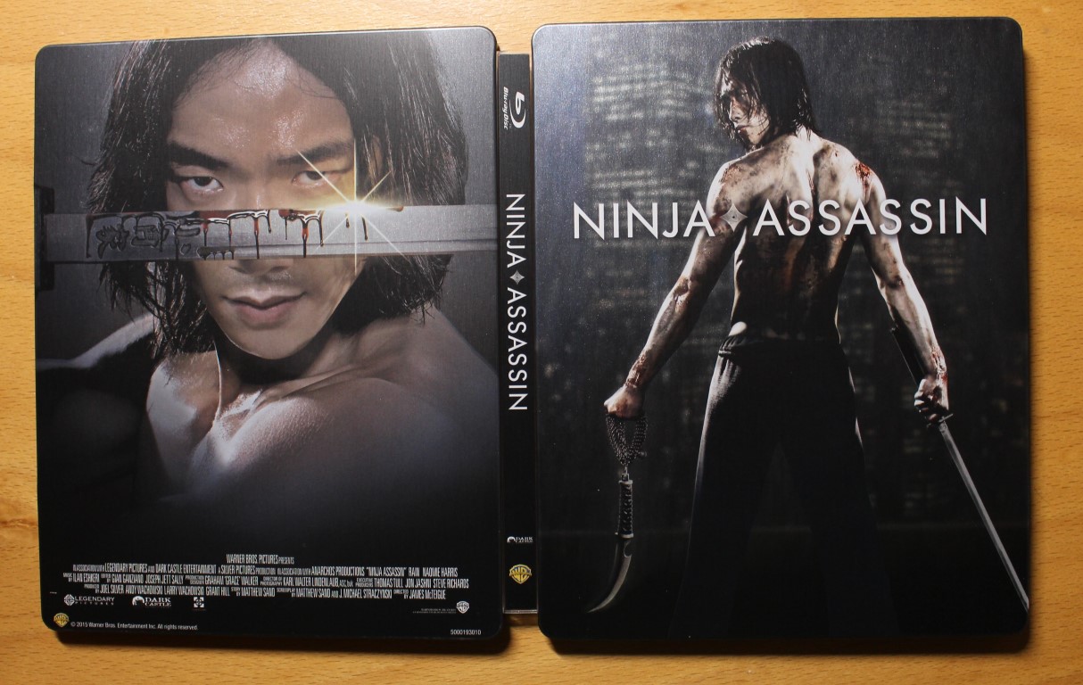 Ninja Assassino Blu-ray Original Novo