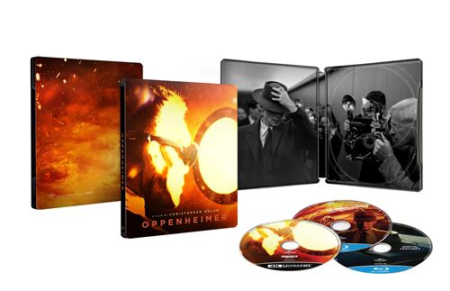Oppenheimer UHD+BD+Bonus 3 Disc Steelbook(Global) Sofa Cinema│ Classic Film  / Outstanding Packaging