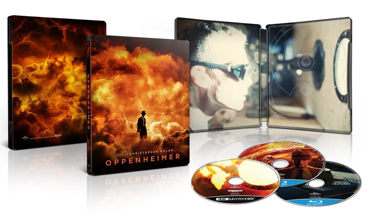 Oppenheimer (2023) (4K+2D Blu-ray SteelBook) (HMV Exclusive) [UK]