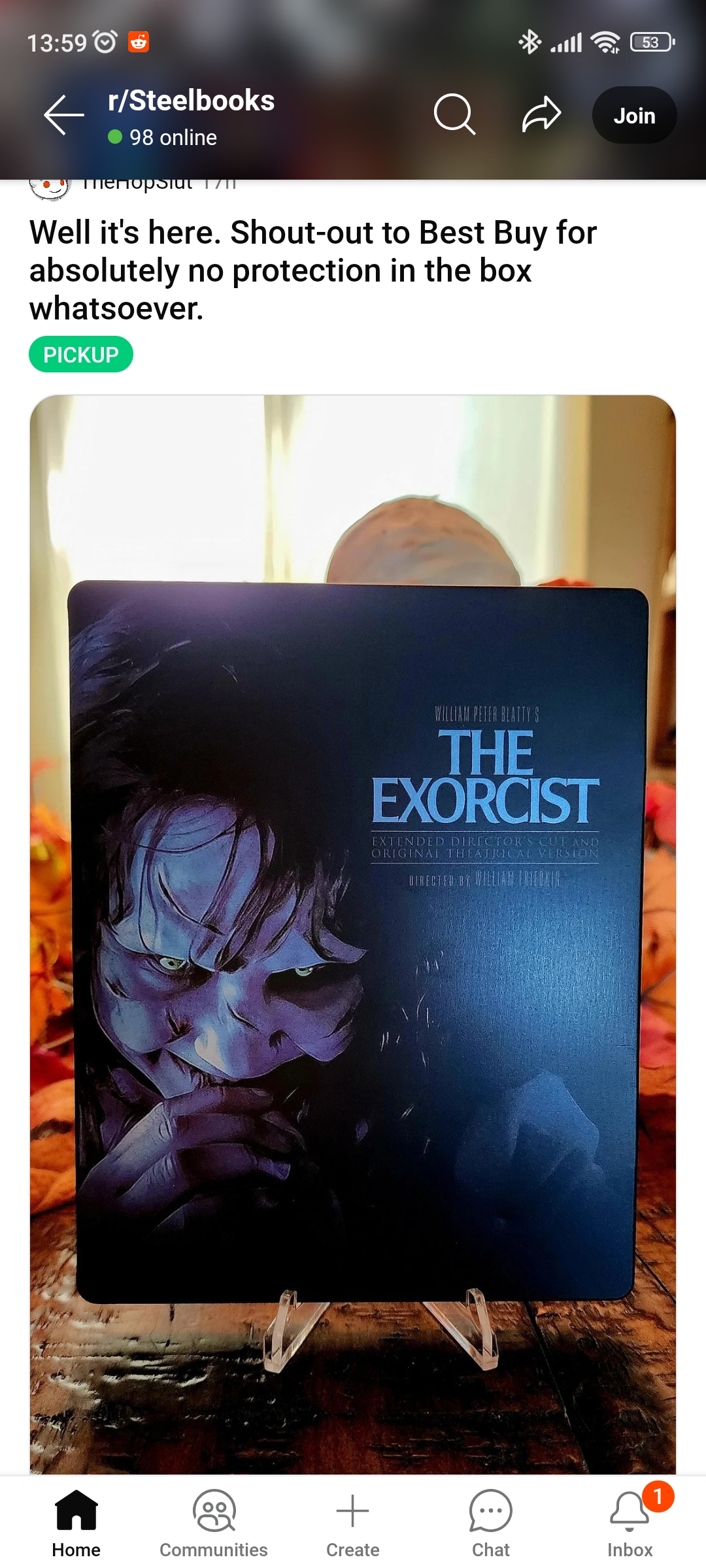 The Exorcist - 4K Ultra HD Blu-ray [Best Buy Exclusive SteelBook] Ultra HD  Review