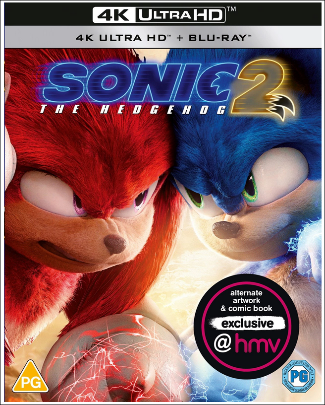 Blu-Ray - Sonic 2: O Filme