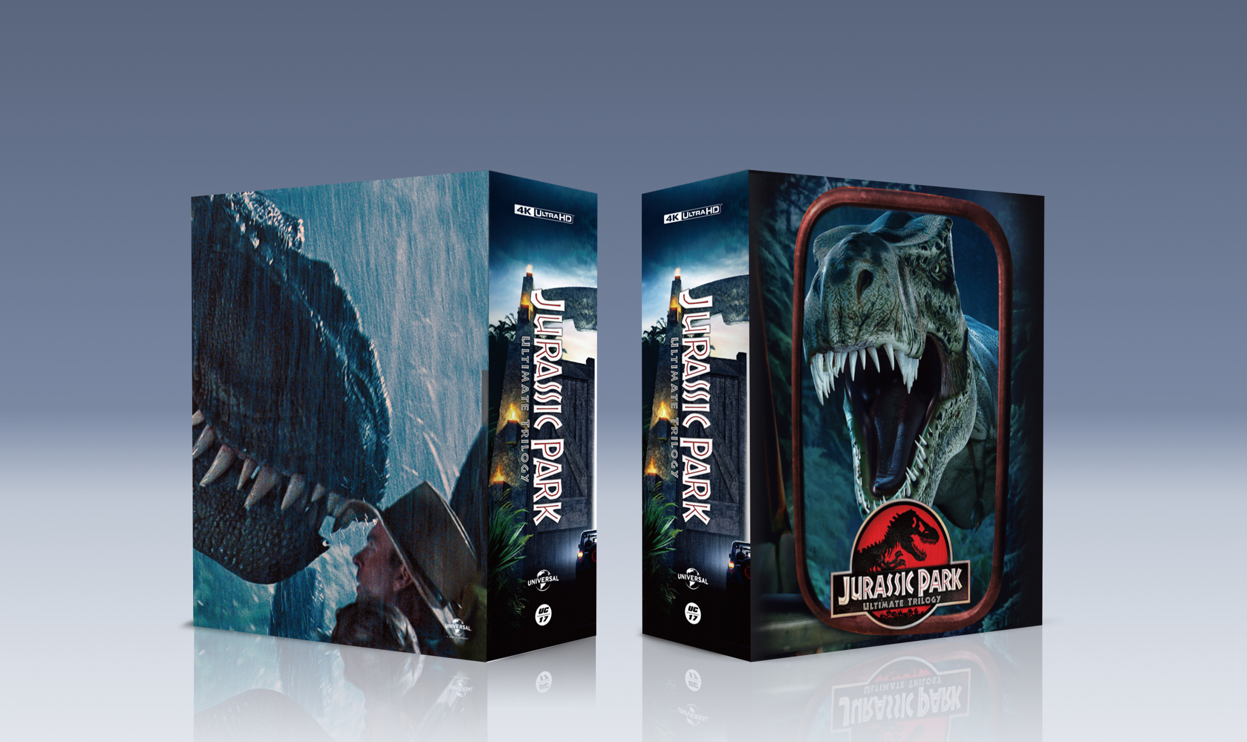 Jurassic Park 1-3 (4K + Blu-ray) (UHD Club Exclusive) [China]