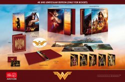 Wonder Woman (4K and 3D+2D Blu-ray SteelBooks) (HDzeta Exclusive