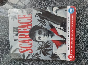 Scarface Celebrates Its 40th Anniversary With A New 4K Steelbook