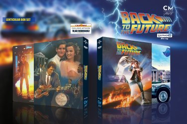 Back To The Future Trilogy (4K+2D Blu-ray SteelBooks) (Cine-Museum 
