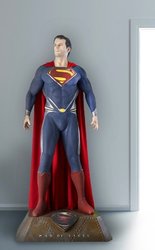 superman life size statue