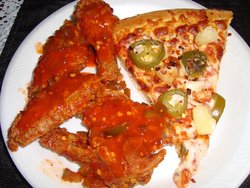 Zombie Wings and Pizza.JPG