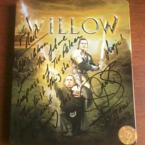 My signed "Willow" SteelBook