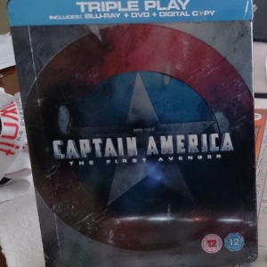 Captain America Blu-ray Steelbook (HMV)