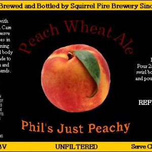 My Peach Wheat Label