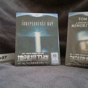 Independence Day and Minority Report China Ironpacks
