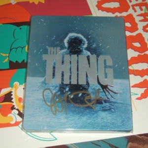 The Thing signed by John Carpenter