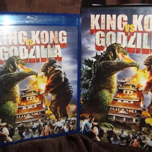 Kong vs Godzilla Bluray and DVD