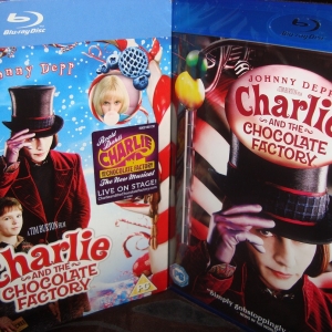 Charlie/Wonka UK Blu-Ray