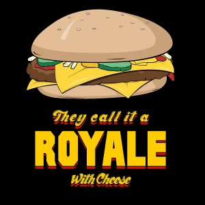 Royale With Cheese Kitchen Poster Print