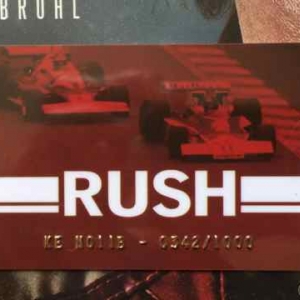Rush Full SLip numbered card