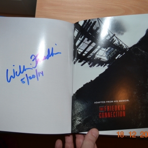 The Sorcerer digibook signed by William Friedkin