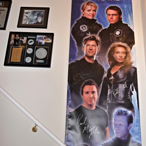 Stargates Augraphed Convention Banner