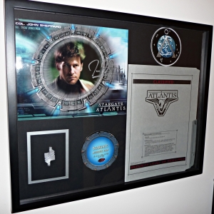 Stargate Atlantis Props & Autograph