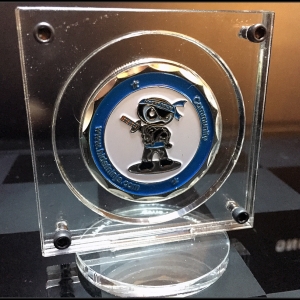The Blue Ninja - front