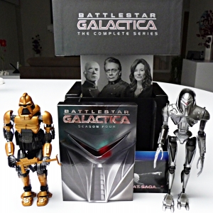 BSG Boxed Set with 4 BluRay cases