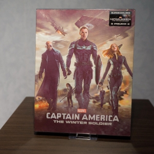 Captain America 2 Lenticular Blufans Steelbook