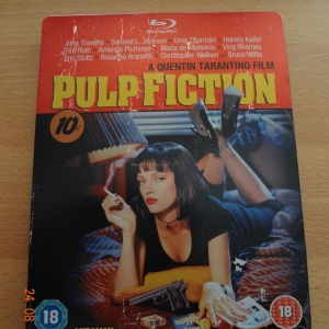 Pulp Fiction  Play.com Exclusive Steelbook Front