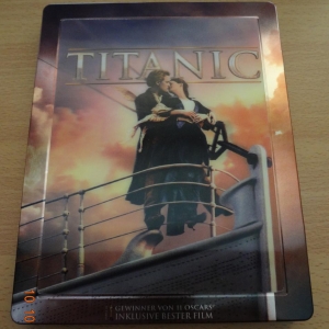 Titanic 3D Embossed German Lenticular Steelbook Front